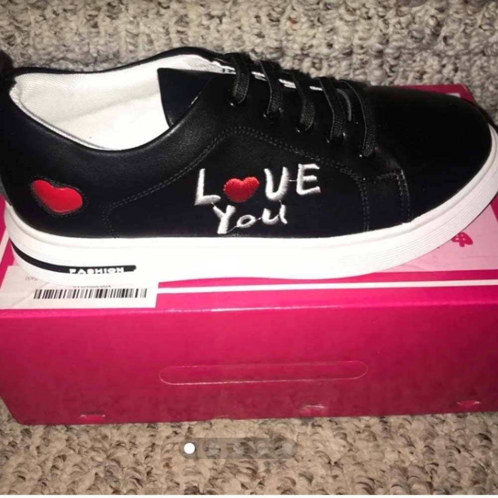 Kids “I Love You” Shoes